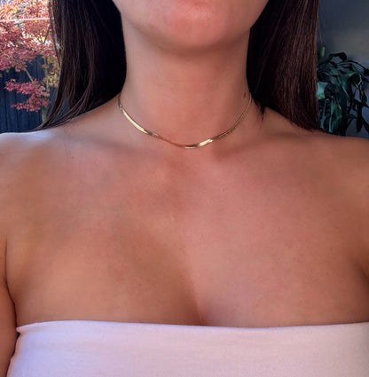 Mira Herringbone Chain