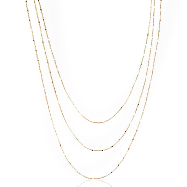 Jayda  Curb Chain with Pressed Detail