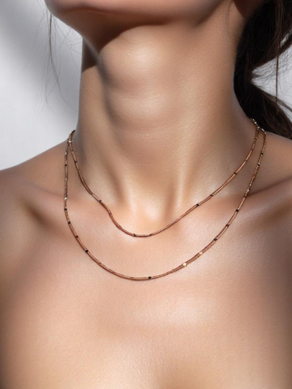 Jayda  Curb Chain with Pressed Detail
