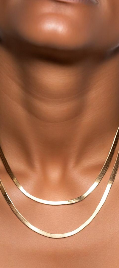 Mira Herringbone Chain